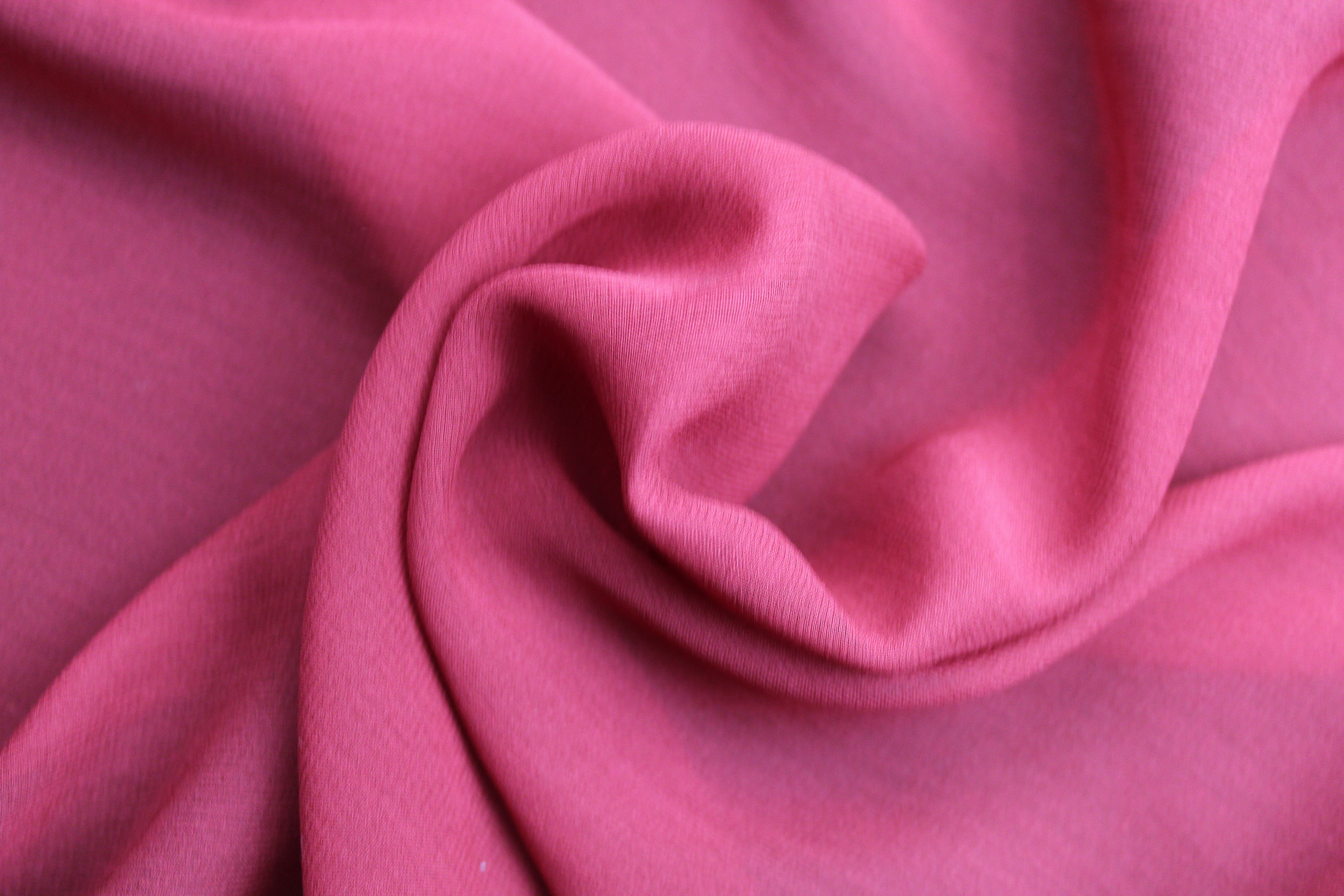 SILK CHIFFON GEORGETTE - WINE